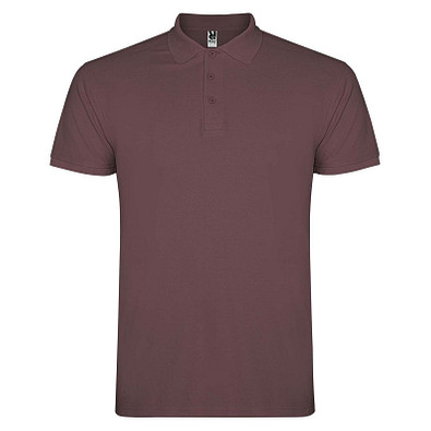 Star Poloshirt für Herren, Pale Red, 3XL
