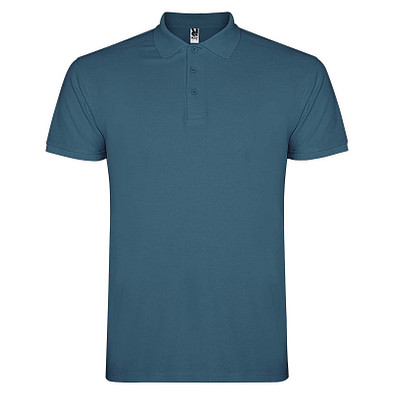 Star Poloshirt für Herren, Storm blue, 3XL