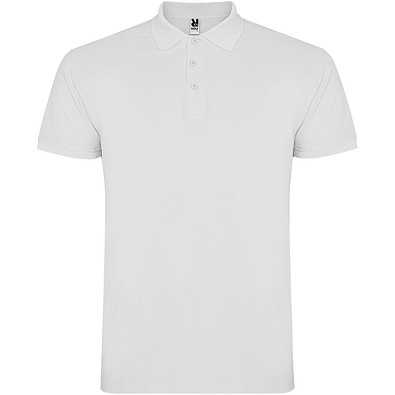 Star Poloshirt für Kinder, weiss, 11/12