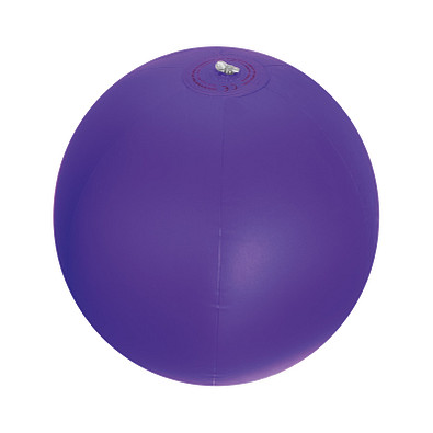 Strandball aus PVC mit einer Segmentlänge von 40 cm, violett Strandball aus PVC mit einer Segmentlänge von 40 cm, violett