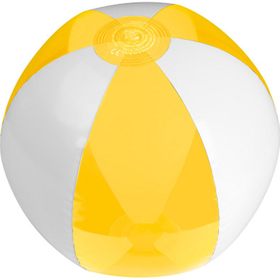 Strandball bicolour, phthalatfrei, gelb Strandball bicolour, phthalatfrei, gelb