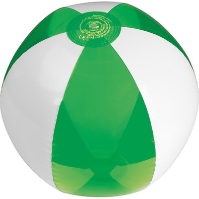 Strandball bicolour, phthalatfrei, grün Strandball bicolour, phthalatfrei, grün