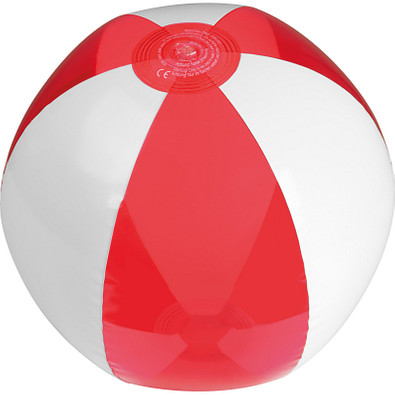 Strandball bicolour, phthalatfrei, rot Strandball bicolour, phthalatfrei, rot
