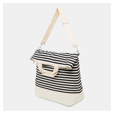 Strandtasche JUIST,beige, schwarz