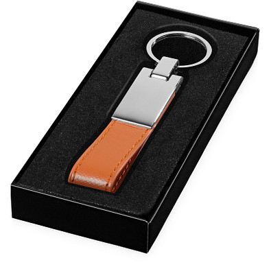 Strap Schlüsselanhänger, orange/silber Strap Schlüsselanhänger, orange/silber