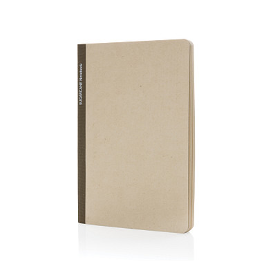 Stylo Bonsucro zertifiziertes Zuckerrohrpapier Notizbuch A5, braun