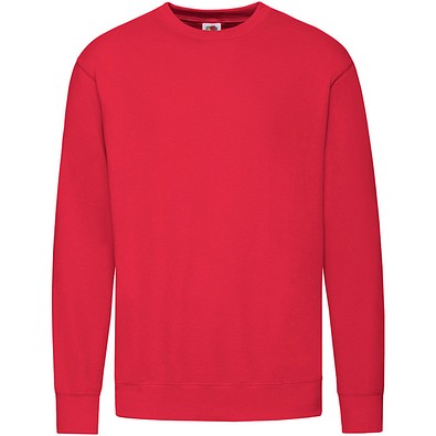 Sweatshirt Lightweight Set-In S Unisex, L, ROT