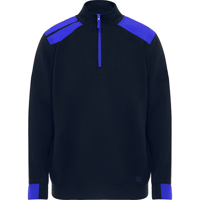 Farblich kombiniertes Sweatshirt Maverick, S, navy/royalblau