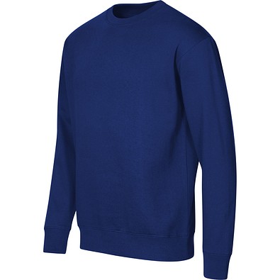 MALFINI Sweatshirt unisex Crew, L, königsblau
