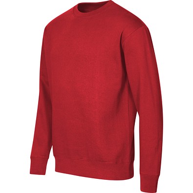 MALFINI Sweatshirt unisex Crew, L, rot