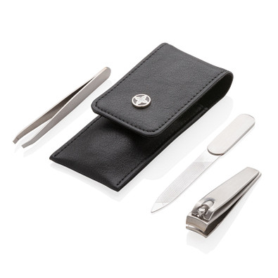 SWISS PEAK® Maniküre-Set, 3-tlg., schwarz SWISS PEAK® Maniküre-Set, 3-tlg., schwarz