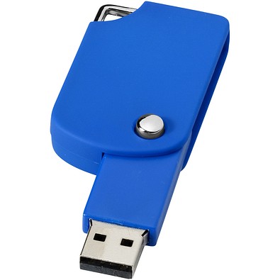 Swivel Square USB-Stick, blau, 2GB