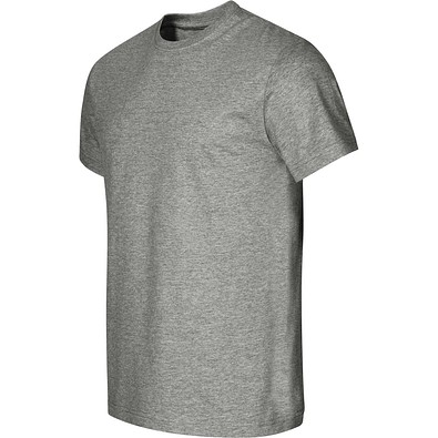 MALFINI T-Shirt Herren Edge, 4XL, dunkelgrau melliert