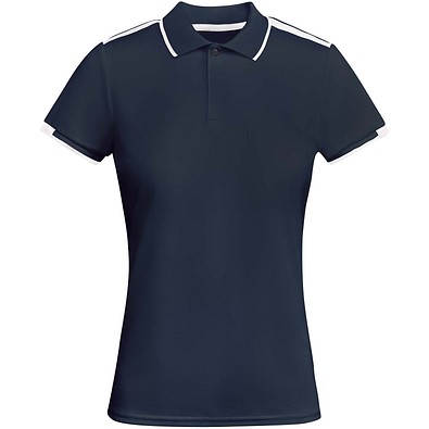 Tamil Sport Poloshirt für Damen, Navy Blue, XL