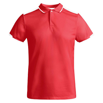 Tamil Sport Poloshirt für Herren, rot, S