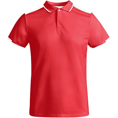 Tamil Sport Poloshirt für Kinder, rot, 8