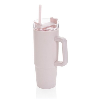 Tana Becher aus RCS recyceltem Kunststoff mit Griff 900ml, rosa