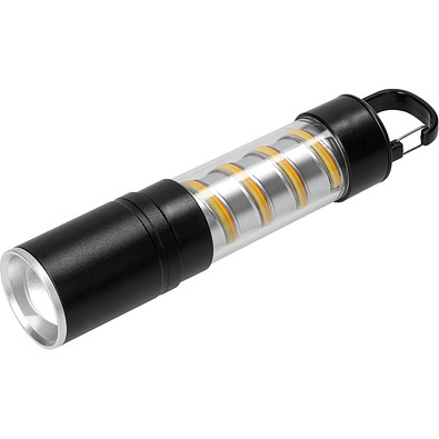 Taschenlampe Lumi 17,5 cm, schwarz