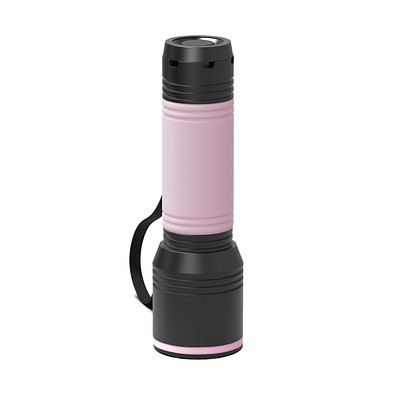 Taschenlampe REEVES-myFLASH 700, schwarz/rosa