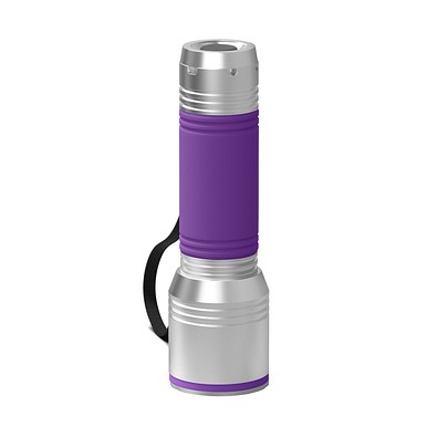 Taschenlampe REEVES-myFLASH 700, silber/lila