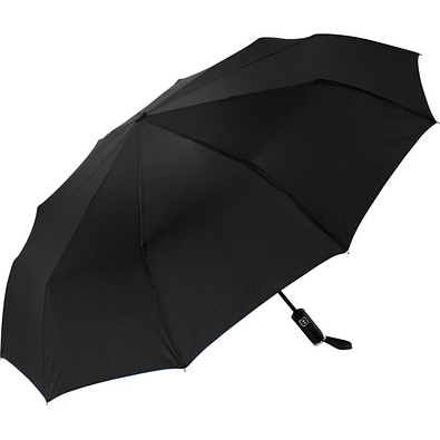 Taschenschirm FIN, schwarz/blau