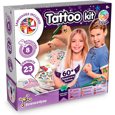 Tattoo Factory Kit I. Lernspiel für Kinder, Gemischt