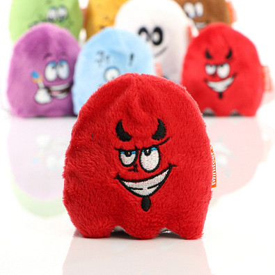 Minifeet® Displayreiniger Schmoozies, Teamgeist mit Anti-Stress-Funktion, rot Minifeet® Displayreiniger Schmoozies, Teamgeist mit Anti-Stress-Funktion, rot