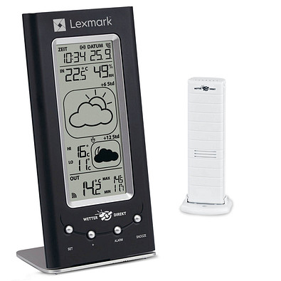 TFA Funk-Wetterstation, Schwarz TFA Funk-Wetterstation, Schwarz