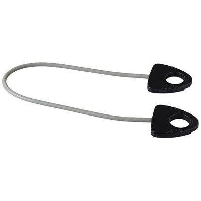The Dolphin Yoga Strechband mit Griff, schwarz The Dolphin Yoga Strechband mit Griff, schwarz