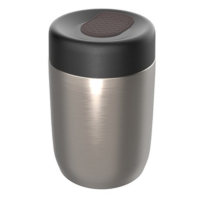 Thermo Lunchpot RE98-myNIZZA, silber/braun