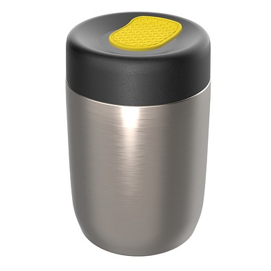 Thermo Lunchpot RE98-myNIZZA, silber/gelb