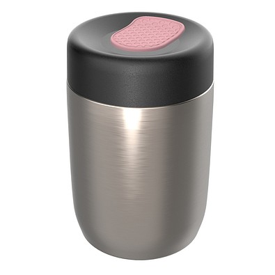 Thermo Lunchpot RE98-myNIZZA, silber/rosa