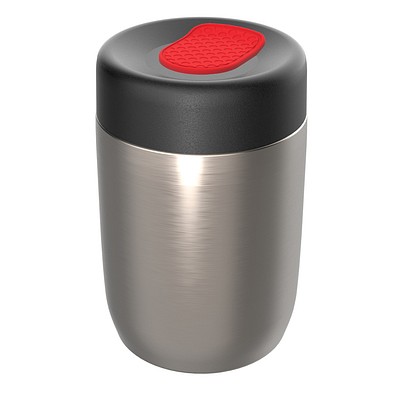 Thermo Lunchpot RE98-myNIZZA, silber/rot