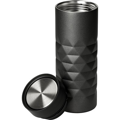 Thermobecher Diamond 360, 450 ml, grau/silber