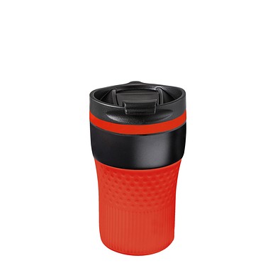 Thermobecher RETUMBLER-BAYAMO CORPORATE, schwarz/rot
