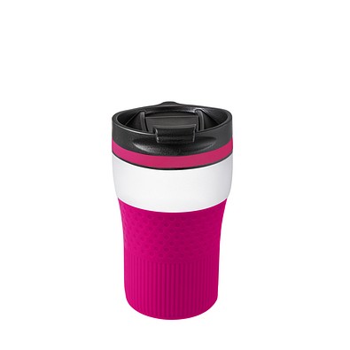 Thermobecher RETUMBLER-BAYAMO CORPORATE, weiß/magenta