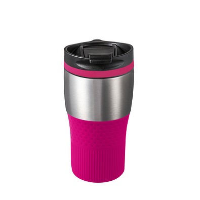 Thermobecher RETUMBLER-BAYAMO MEZZO CORPORATE, silber/magenta