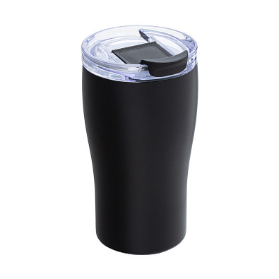 Thermobecher RETUMBLER-MEZZO CERAMIC, schwarz