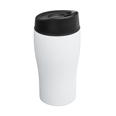 Thermobecher RETUMBLER-MEZZO CLICK, weiß