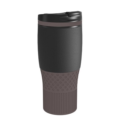 Thermobecher RETUMBLER-myBAYAMO GRANDE II, schwarz/braun