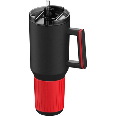 Thermobecher RETUMBLER-myKINGS CANYON 1200, schwarz/rot