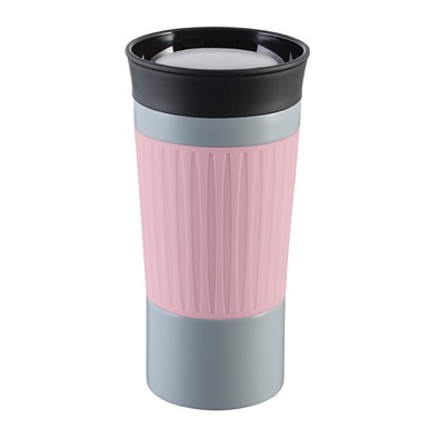 Thermobecher RETUMBLER-myKINGSTON, grau, rose