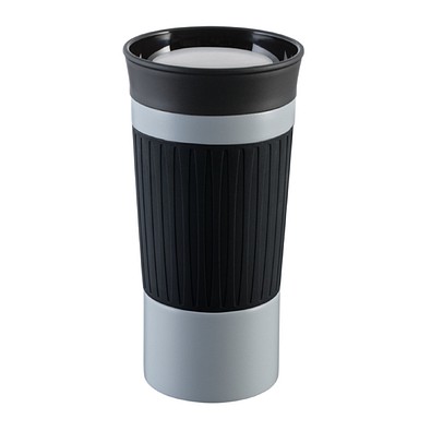 Thermobecher RETUMBLER-myKINGSTON, grau, schwarz