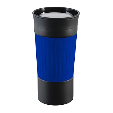 Thermobecher RETUMBLER-myKINGSTON, schwarz, blau