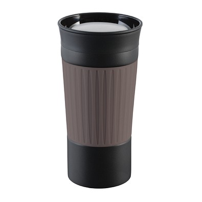 Thermobecher RETUMBLER-myKINGSTON, schwarz, braun