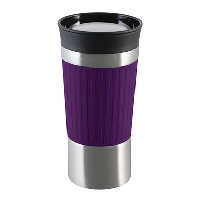 Thermobecher RETUMBLER-myKINGSTON, silber, lila