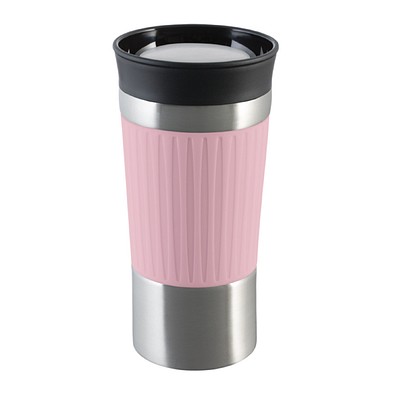 Thermobecher RETUMBLER-myKINGSTON, silber, rose