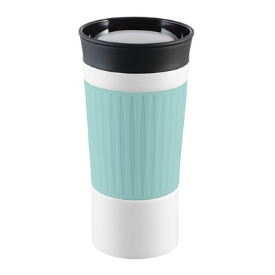 Thermobecher RETUMBLER-myKINGSTON, weiß, mint