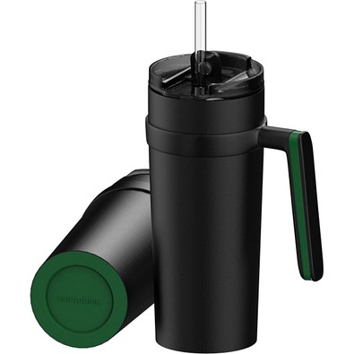 Thermobecher RETUMBLER-myORINOCO CERAMIC, schwarz/grün