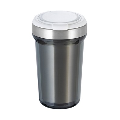 Thermobecher RETUMBLER-myVIVERO, silber/weiß/anthrazit